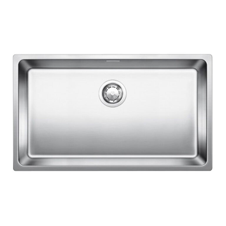 כיור מטבח בלאנקו אנדאנו 700IF מנירוסטה גרמני איכותי - כיור מטבח רחב 74x44 ס