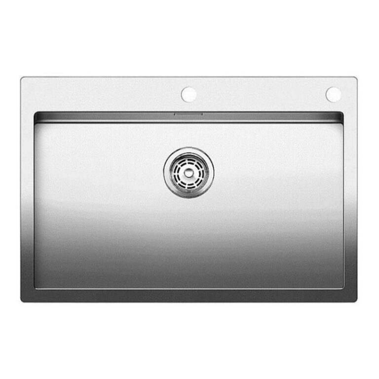 כיור מטבח בלאנקו אנדאנו 700IFA מנירוסטה גרמני מקצועי - כיור מטבח רחב 74x50 ס