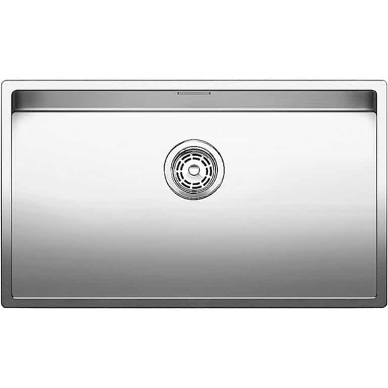 כיור מטבח בלאנקו קלרון 770IF ללא שולים מנירוסטה, מידות 74x44 ס"מ