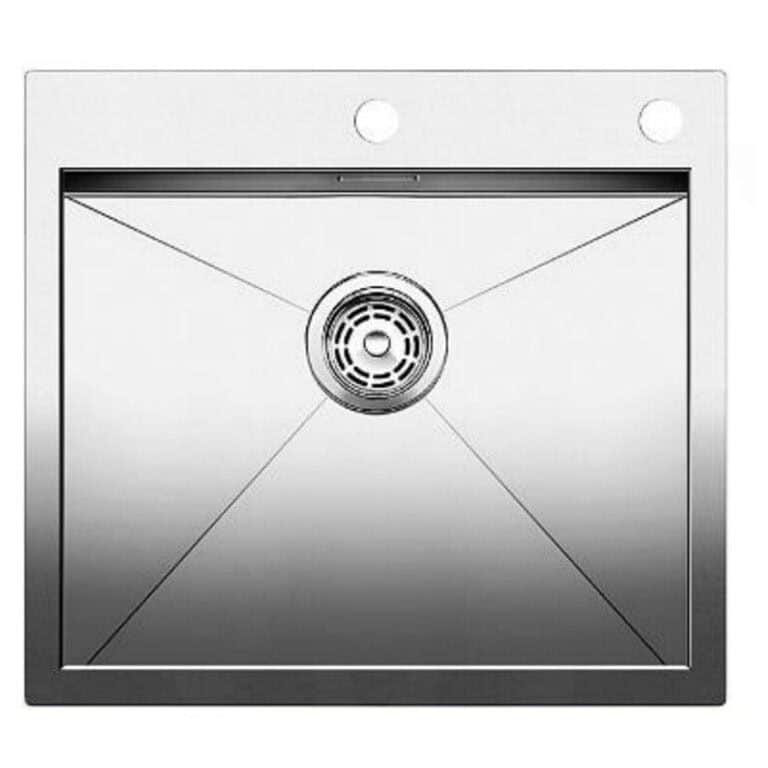 כיור מטבח בלאנקו זירוקס 550IFA מנירוסטה, מידות 61x51 ס"מ