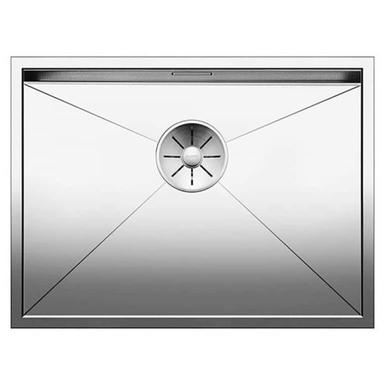 כיור מטבח בלאנקו זירוקס 550IFN מנירוסטה, מידות 59x44 ס"מ