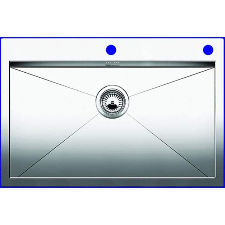 כיור מטבח בלאנקו זירוקס 700IFA מנירוסטה, מידות 76x51 ס"מ