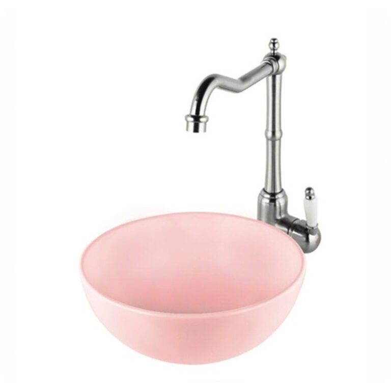 כיור מונח חרס שחור מט שפה דקה דגם 9462MP - כיור חרס מיני 28x28 ס"מ לאמבטיה - כיור מונח קטן שחור מט שפה דקה לארון - כיור חרס איכותי 12 ס"מ גובה קומפקטי מודרני