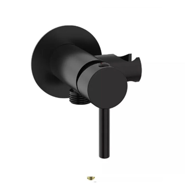 אינטרפוץ 4 דרך למתיזן בידה בגימור שחור מט עם ציפוי PVD ואחריות 7 שנים