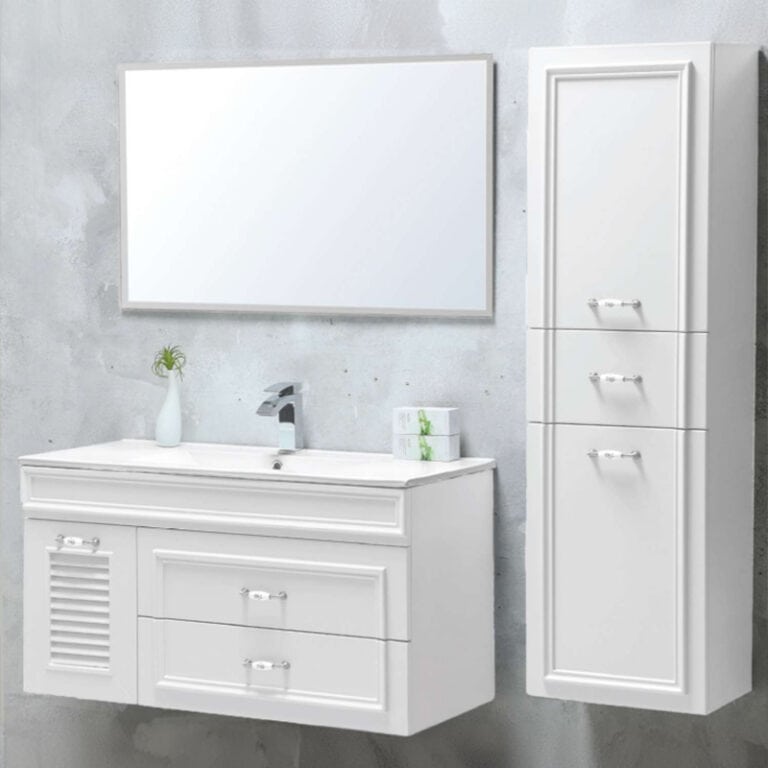 ארון אמבטיה תלוי דגם קווין 80 ס