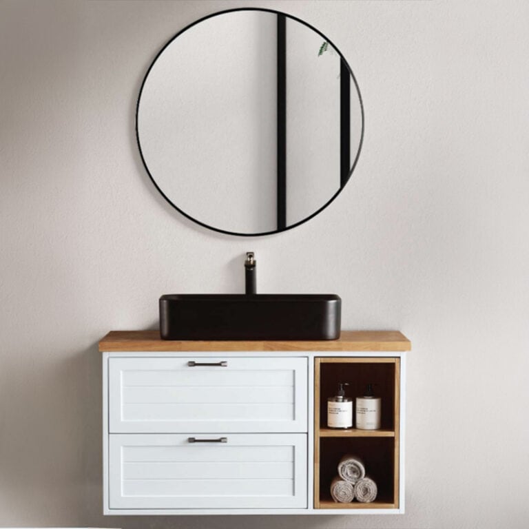 ארון אמבטיה תלוי דגם ציזל 80 ס