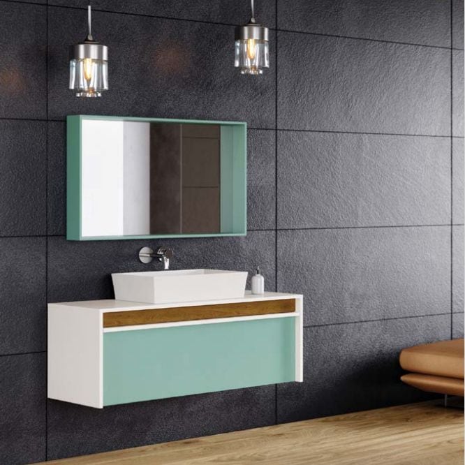 ארון אמבטיה תלוי דגם גבריאל 60 ס