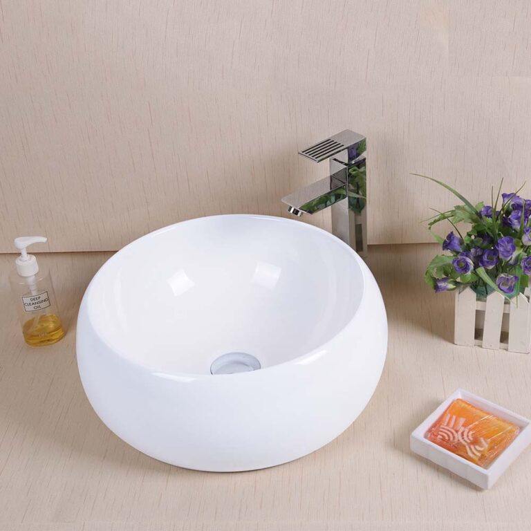 כיור מונח דגם 133024 עשוי חרס 40x40 ס