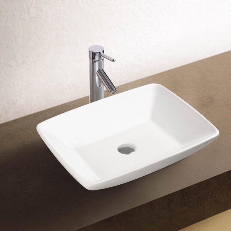 כיור חרס מונח דגם מרס, מידות 59x43x13 ס