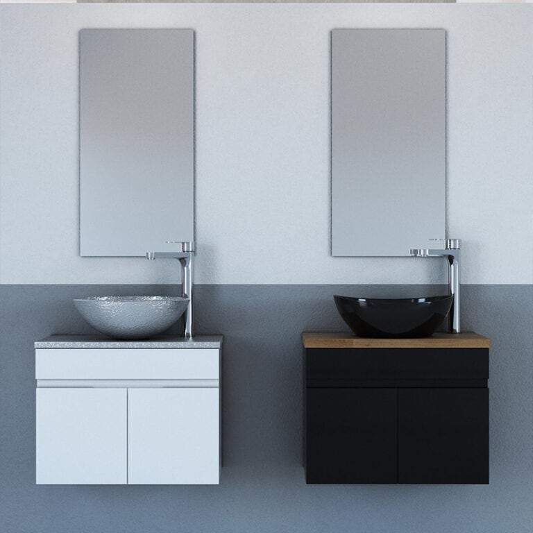 ארון אמבטיה מיני יהלום 60 ס