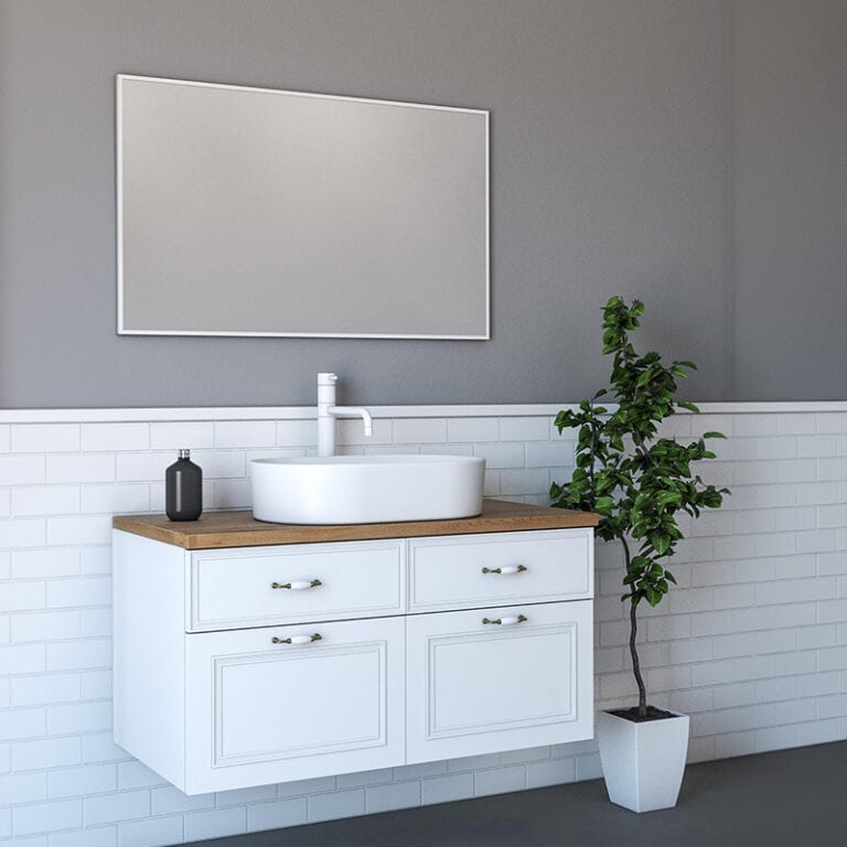 ארון אמבטיה טוסקנה בגודל 100 ס